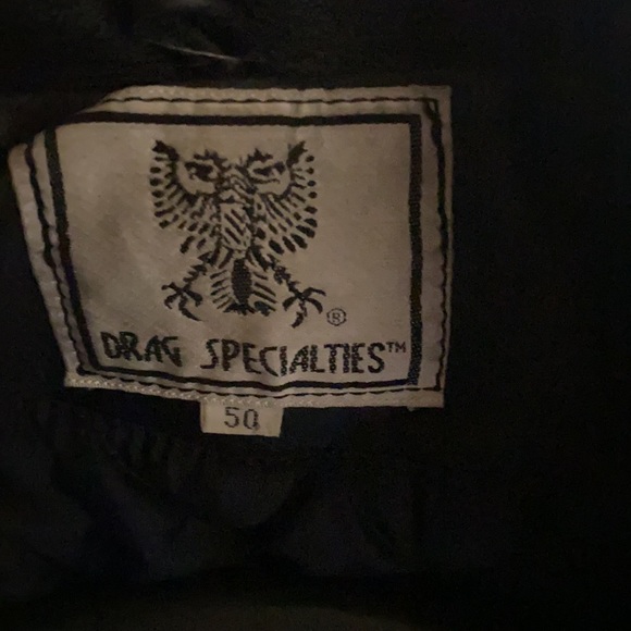 Vintage leather Jacket and matching Chaps - Picture 2 of 5